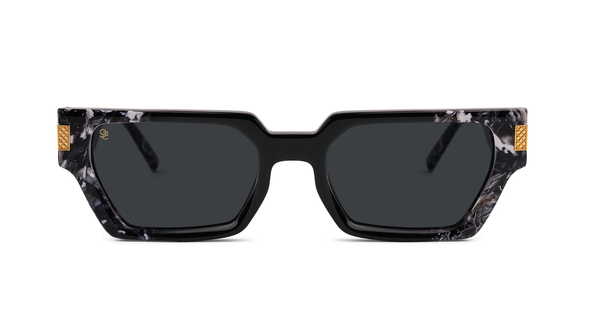 9FIVE Locks Black & White Onyx Sunglasses
