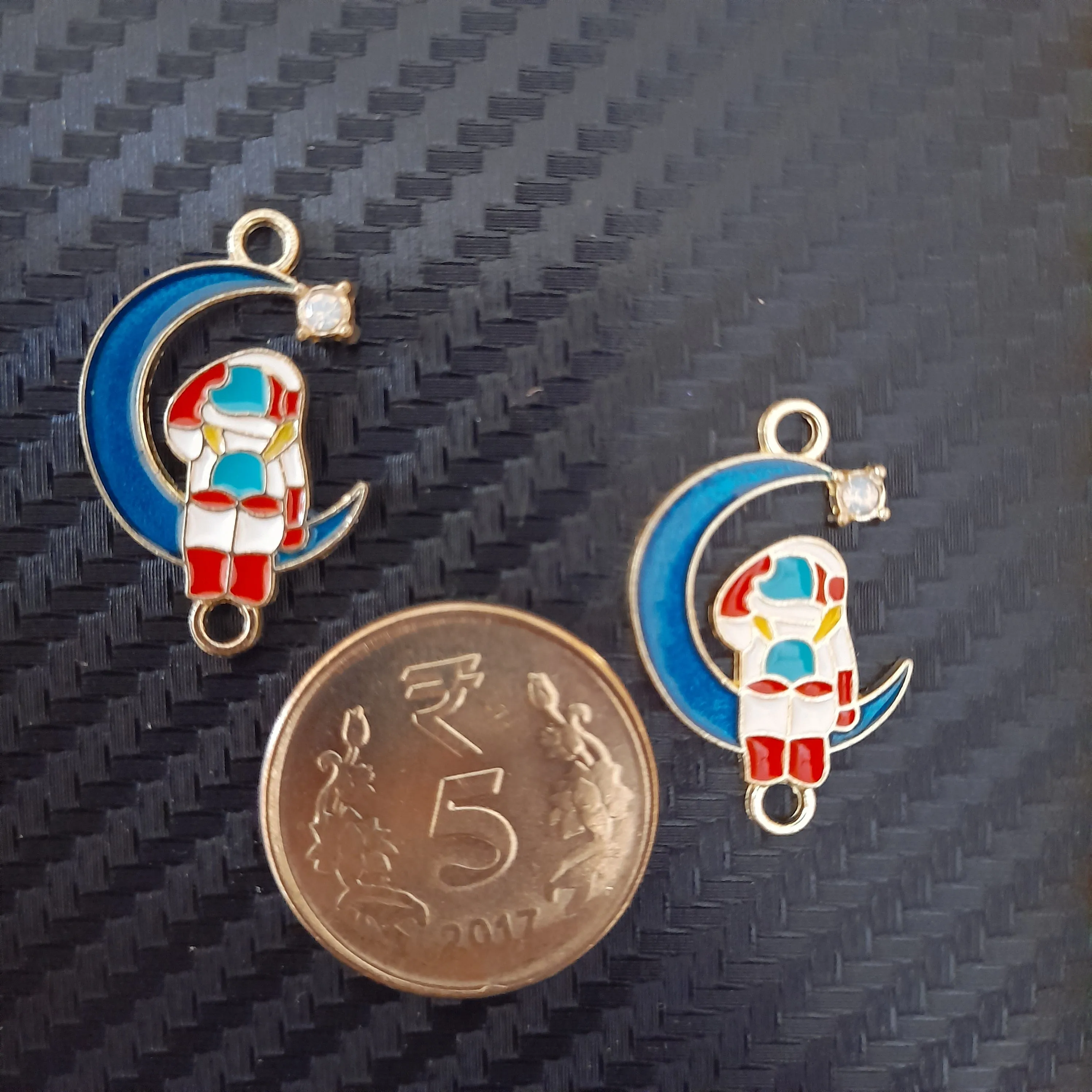 Astronaut in moon- Set Of 2
