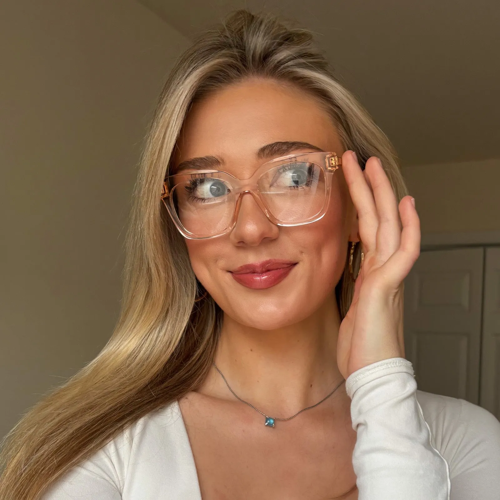 BELLA XS - VINTAGE ROSE CRYSTAL   PRESCRIPTION GLASSES