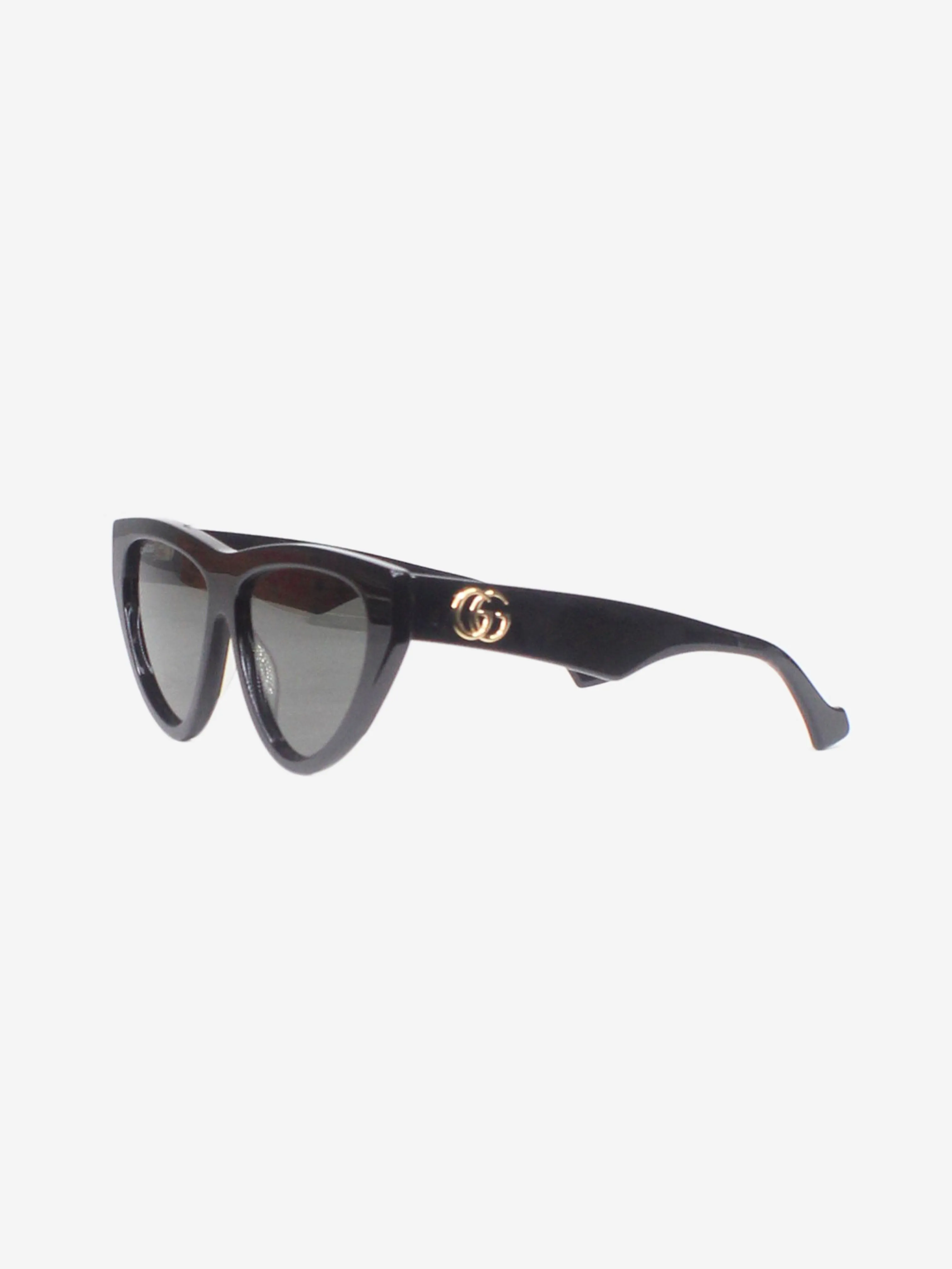 Black cat-eye sunglasses