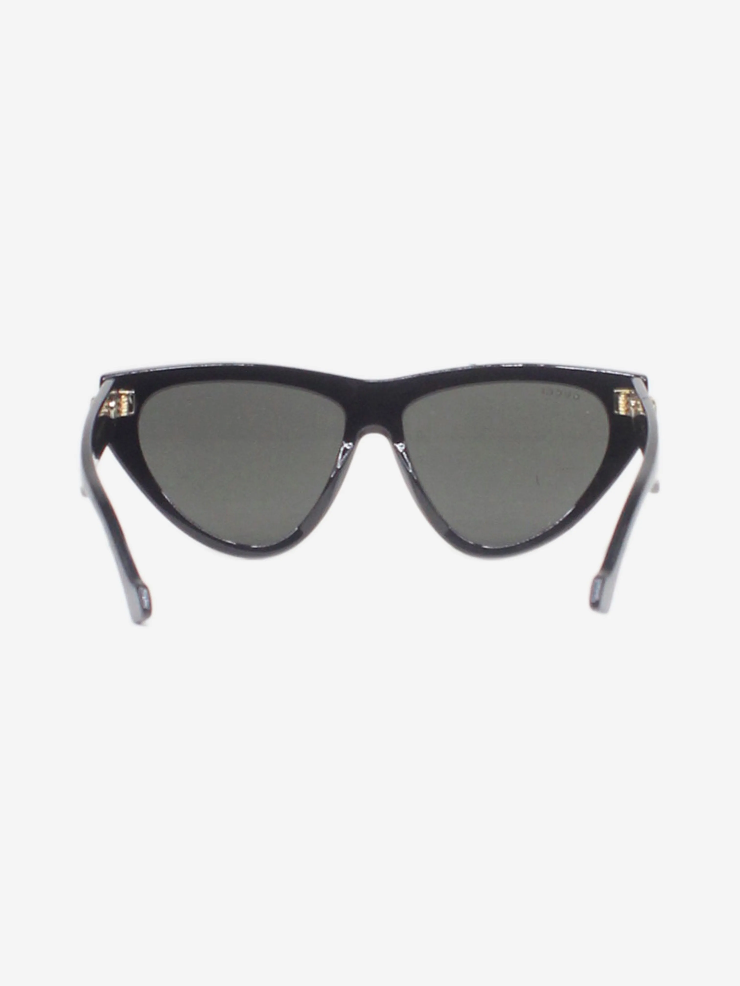 Black cat-eye sunglasses