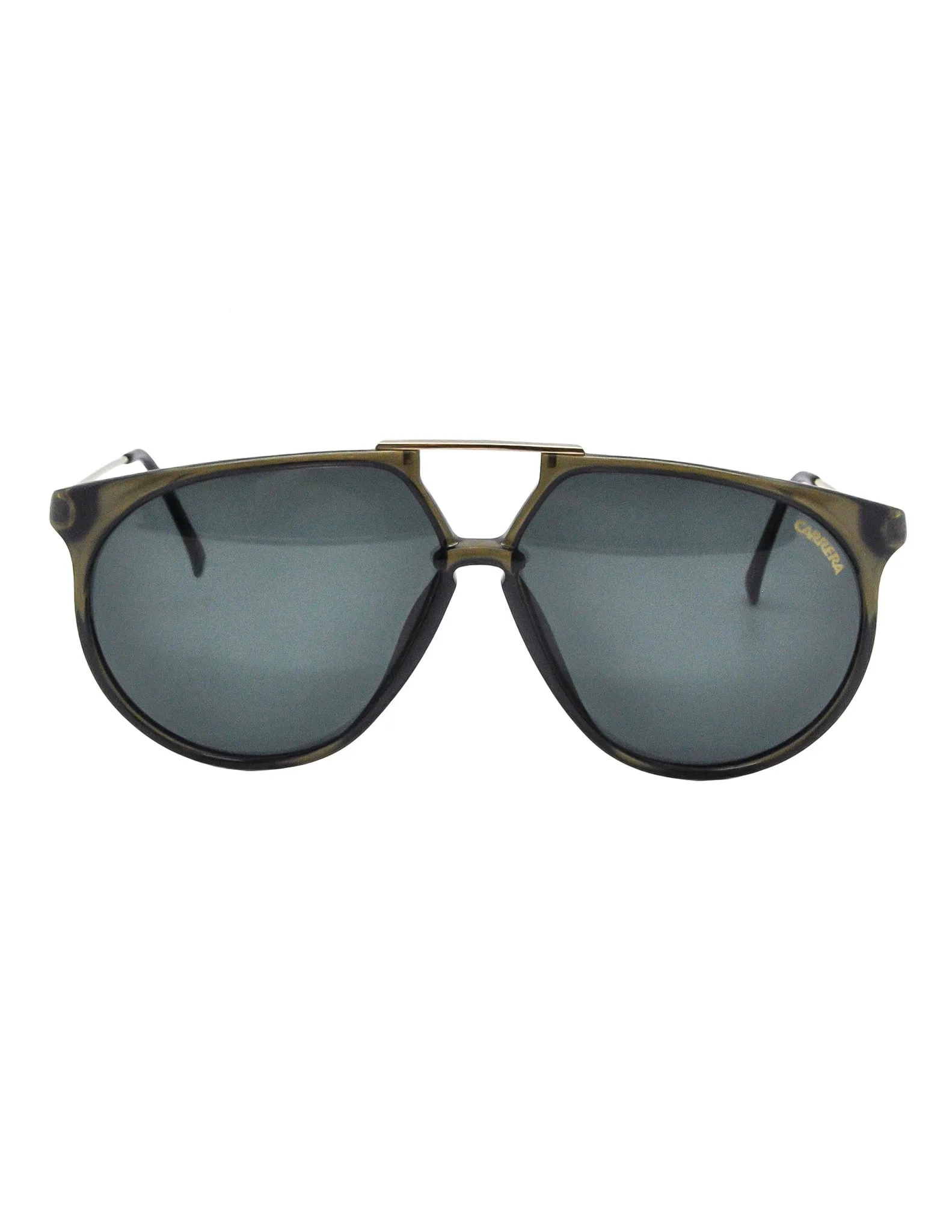 Carrera Vintage Smoke Grey Aviator Sunglasses 5415