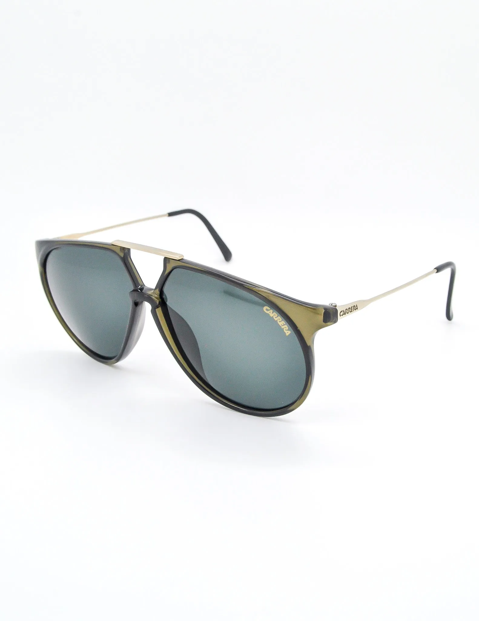Carrera Vintage Smoke Grey Aviator Sunglasses 5415