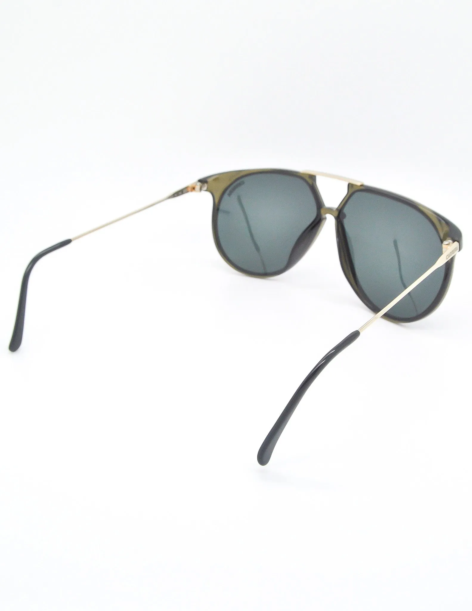 Carrera Vintage Smoke Grey Aviator Sunglasses 5415