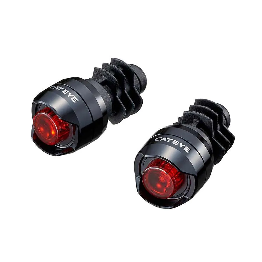 Cat Eye ORB Bar End Bike Lights (Pair)