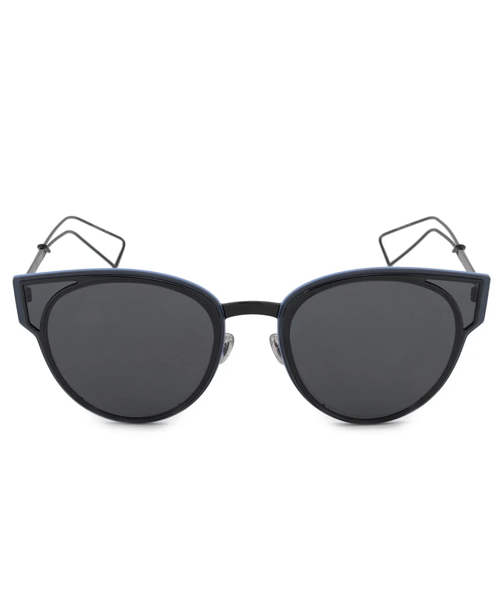 Christian Dior Sculpt Cat Eye Sunglasses 006/P9 63