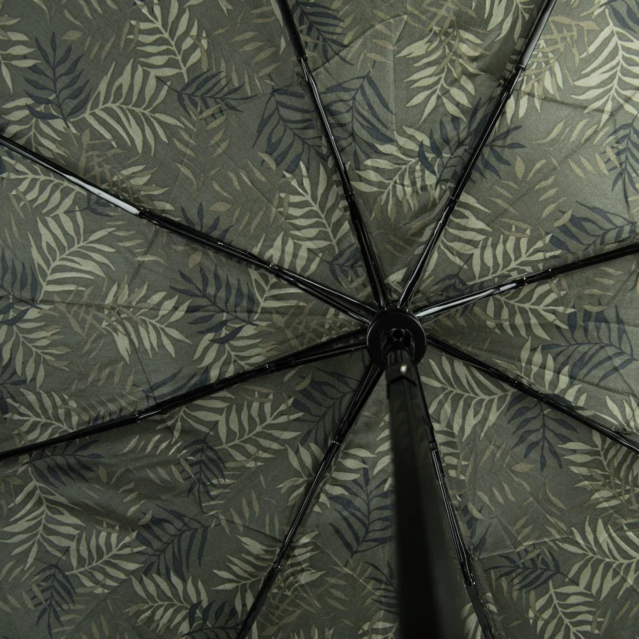 Compact Auto open Umbrella- Leaf- UM3238-BK