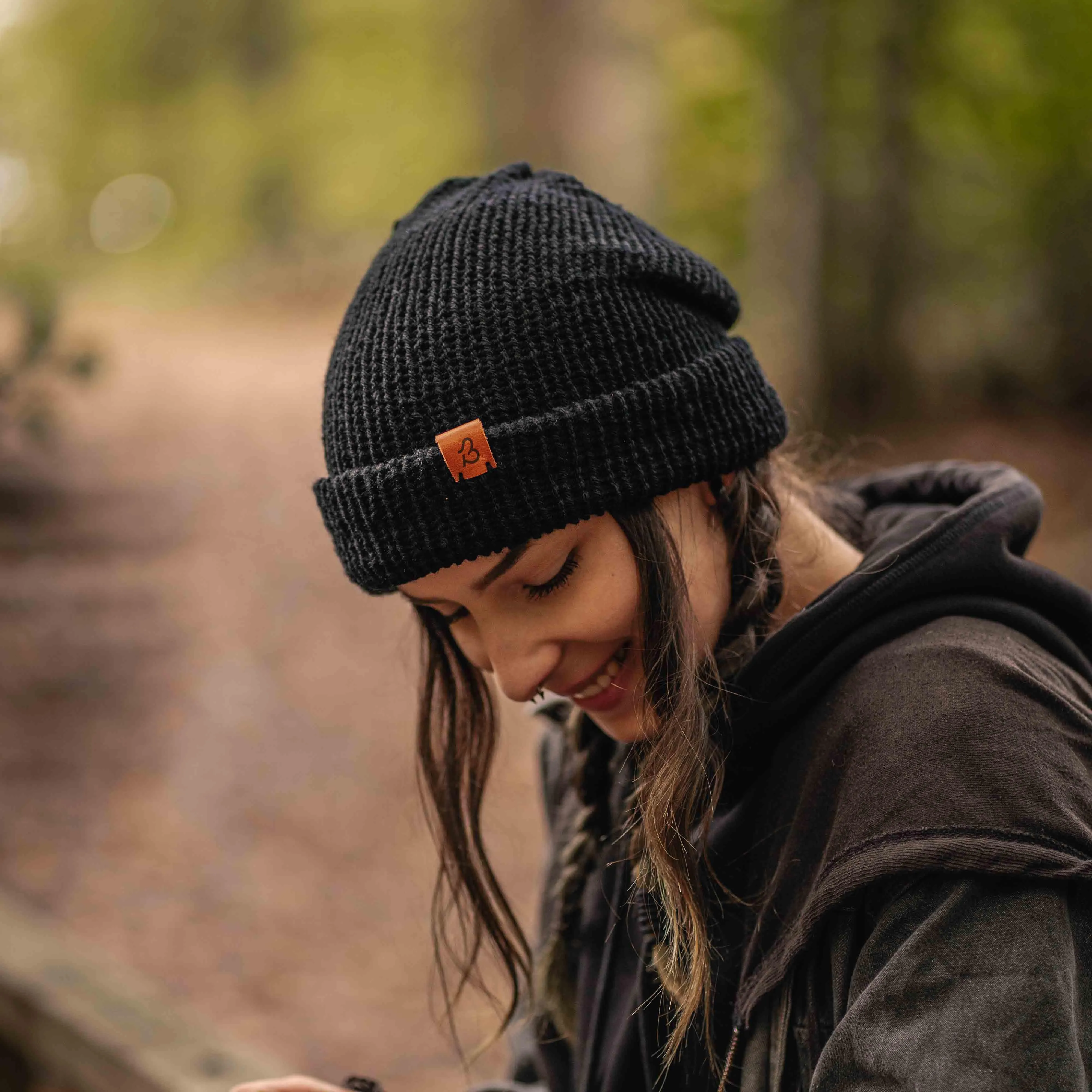 Dark Plum Trawler Wooly Hat