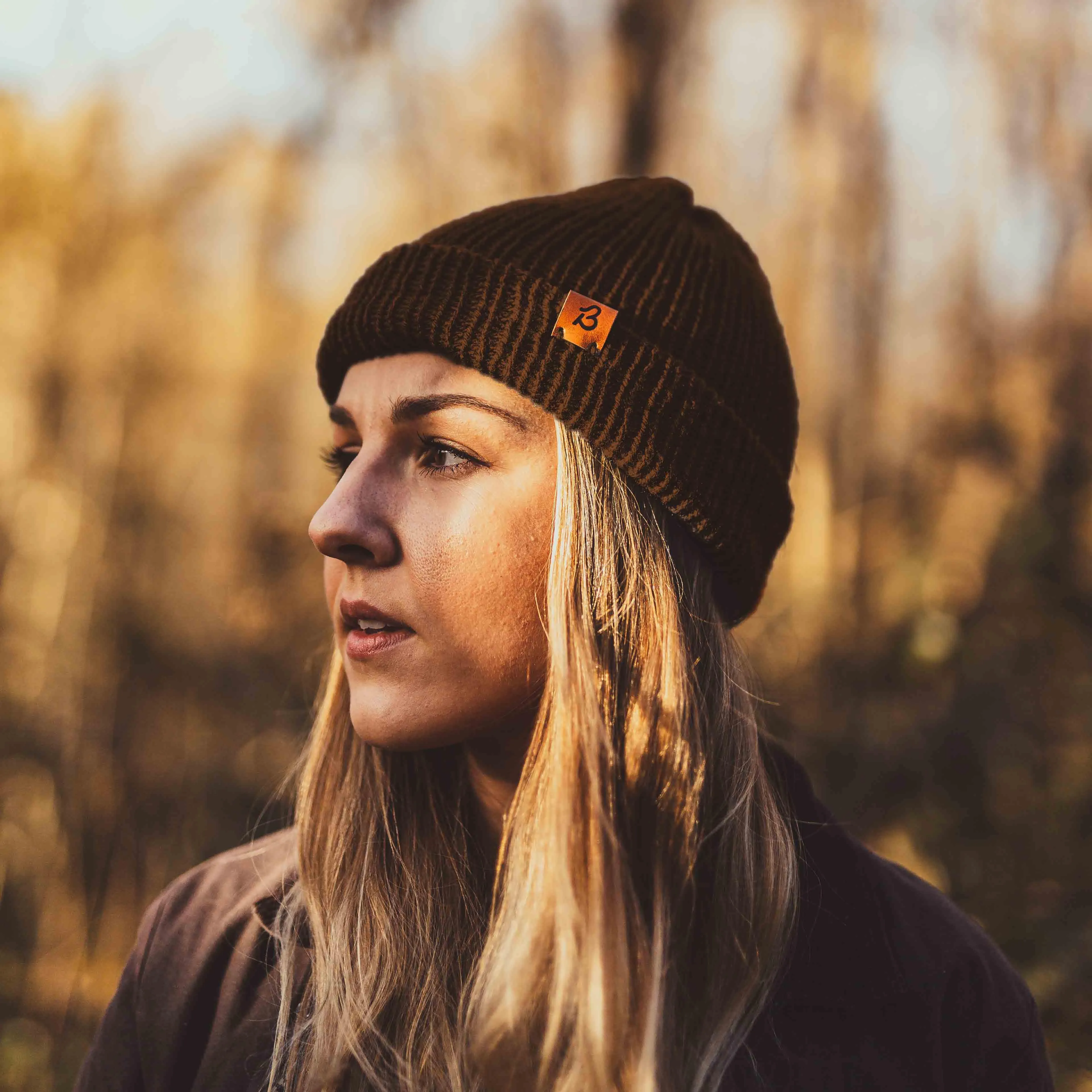 Dark Plum Trawler Wooly Hat