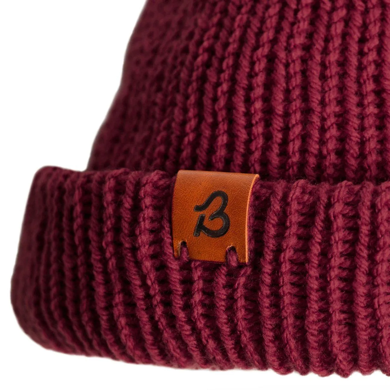 Dark Plum Trawler Wooly Hat