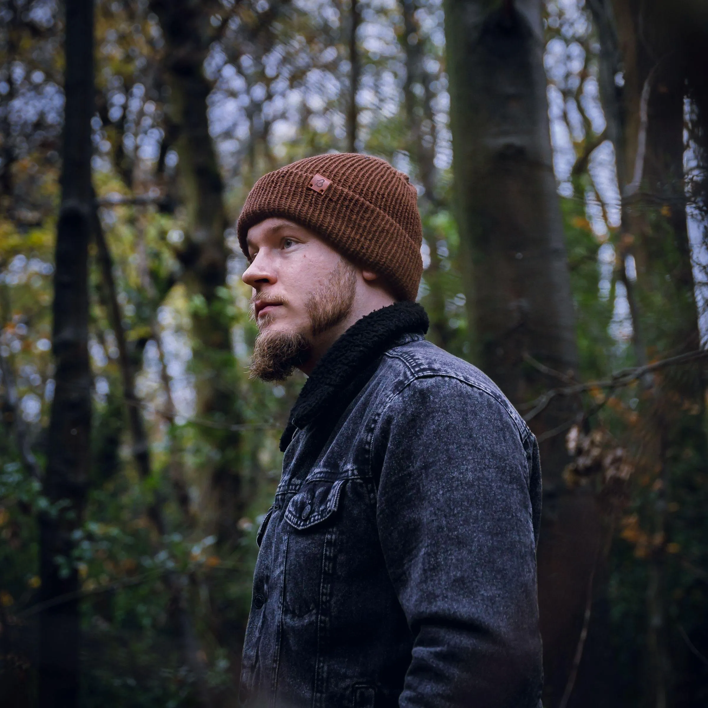 Dark Plum Trawler Wooly Hat