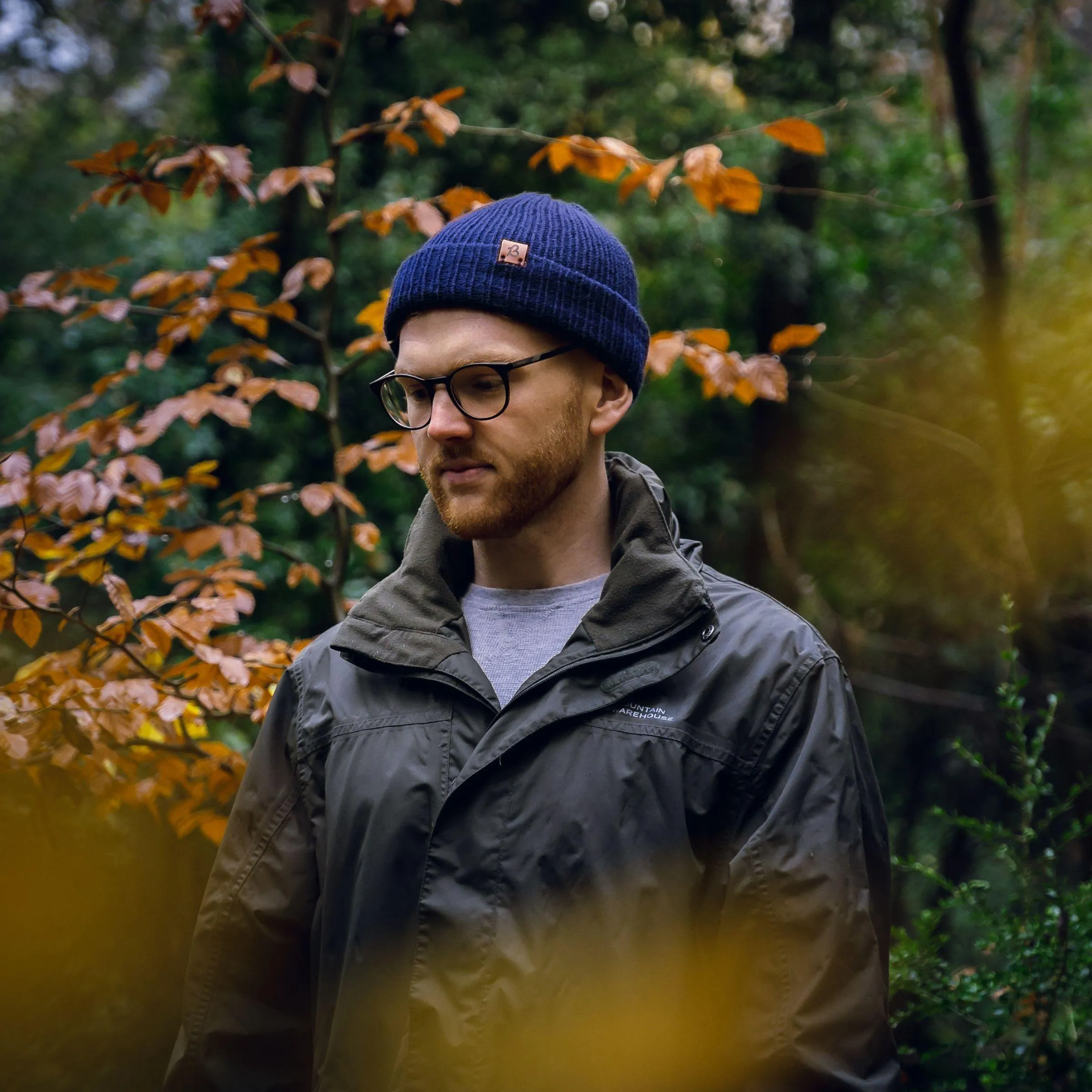 Dark Plum Trawler Wooly Hat
