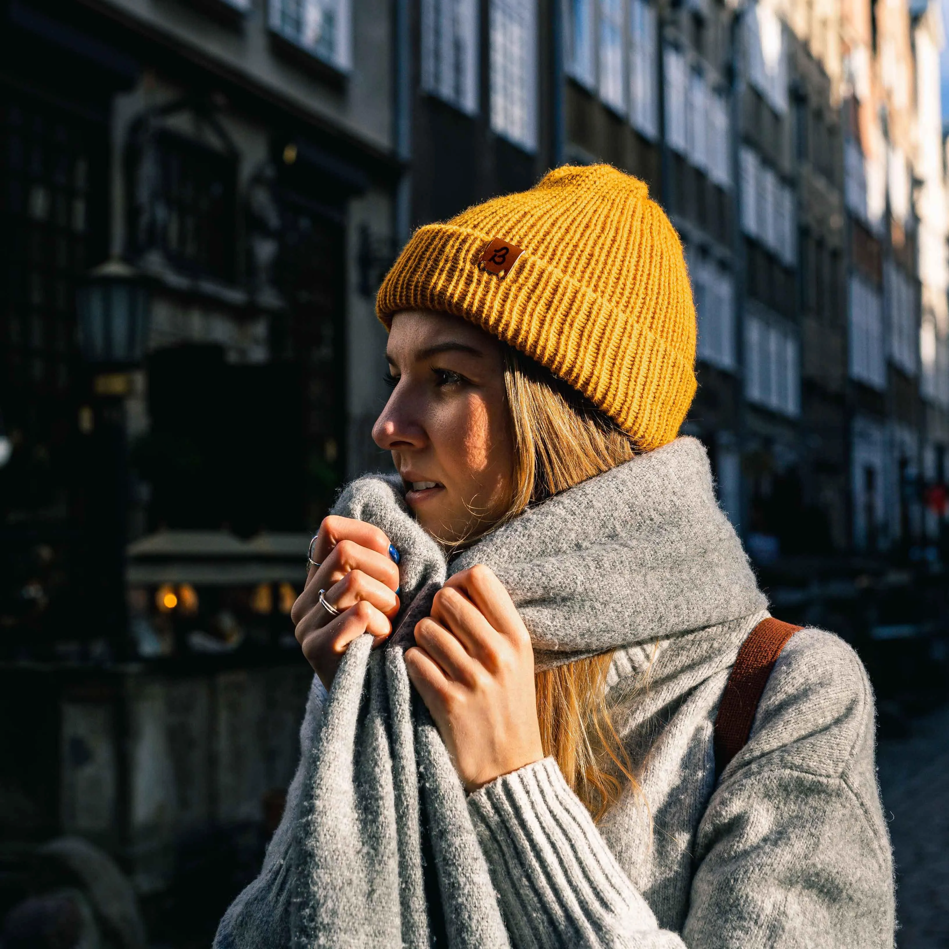 Dark Plum Trawler Wooly Hat