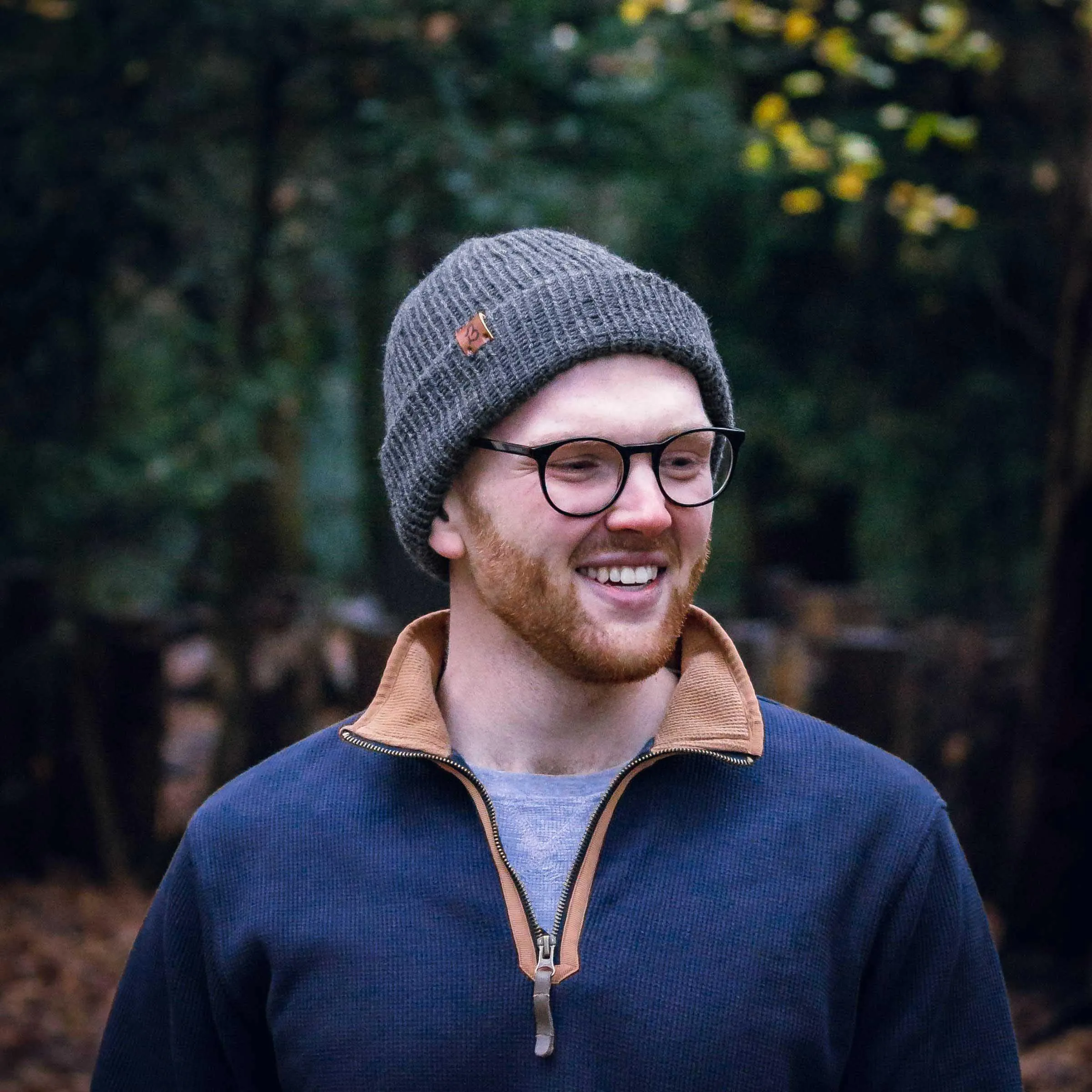 Dark Plum Trawler Wooly Hat