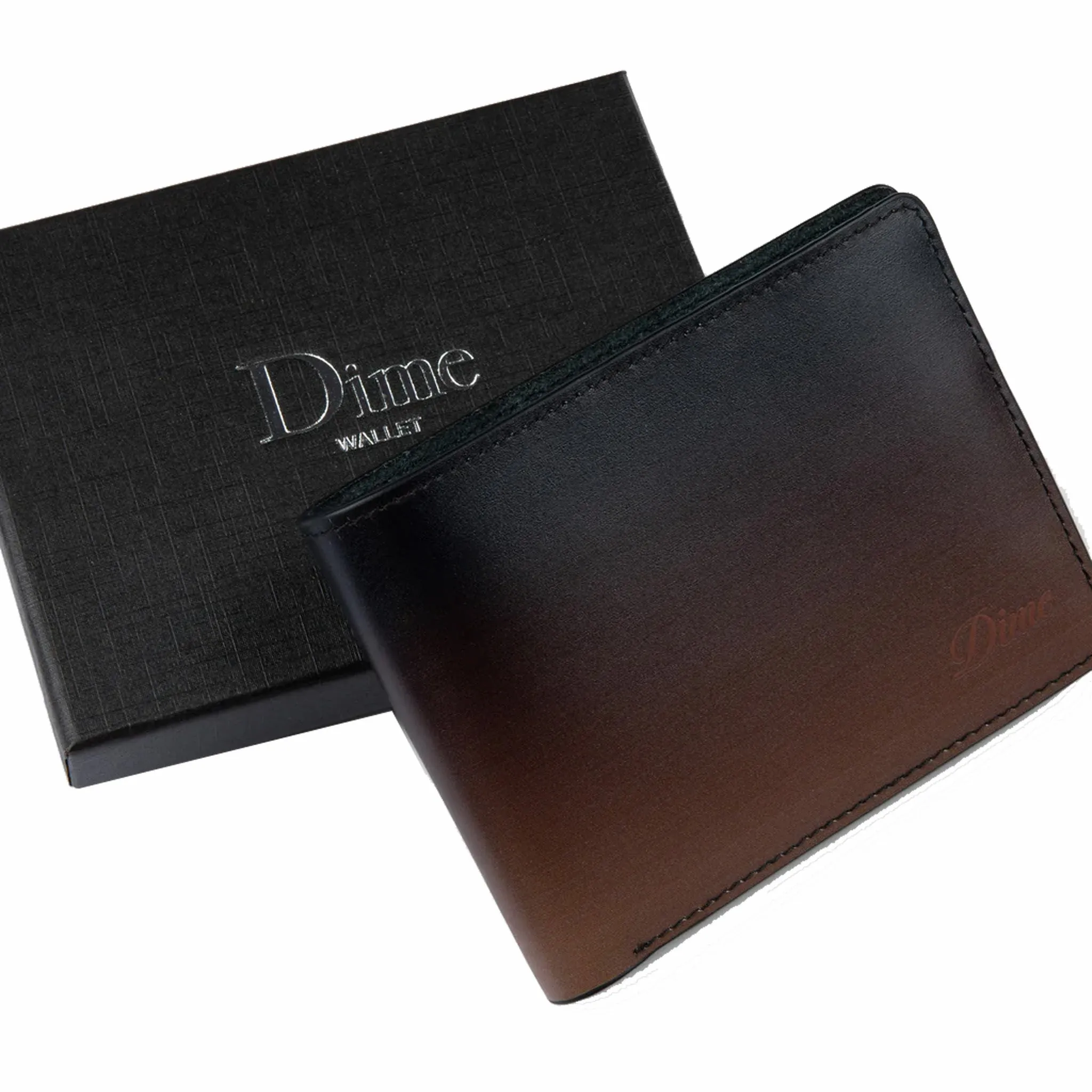 Dime Cursive Gradient Wallet (Copper)