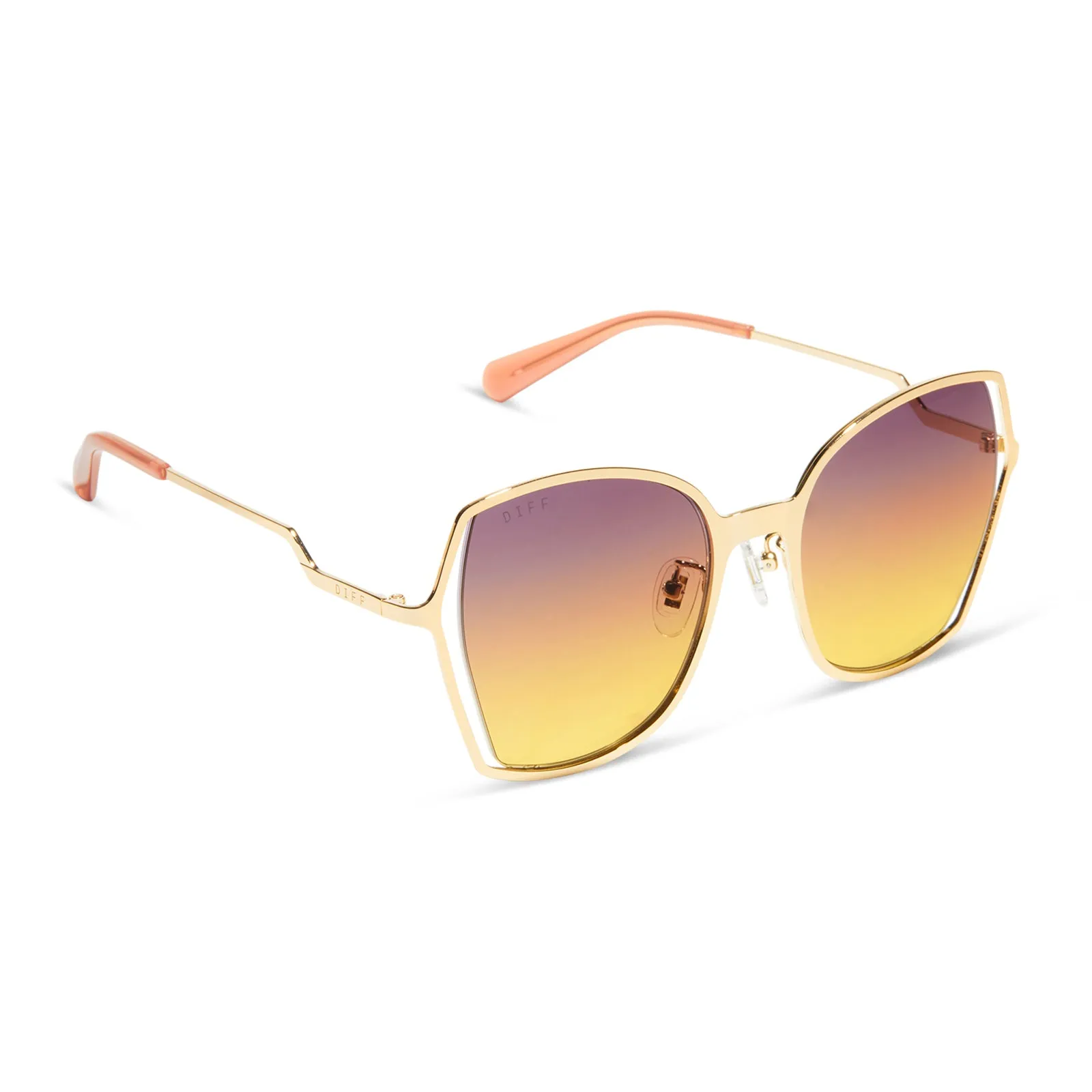DONNA III - GOLD   INCA GRADIENT SUNGLASSES