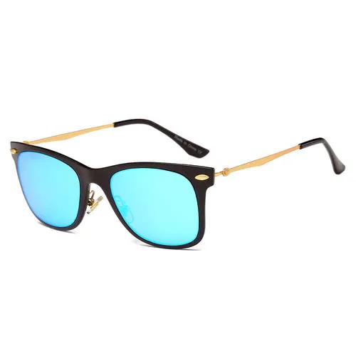 DUGALD | Horn Rim Rectangle Sunglasses