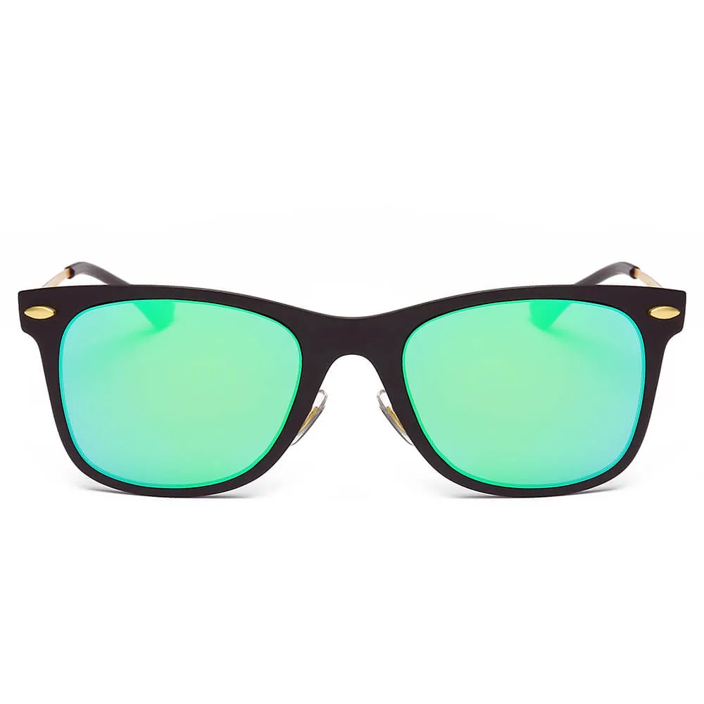 DUGALD | Horn Rim Rectangle Sunglasses
