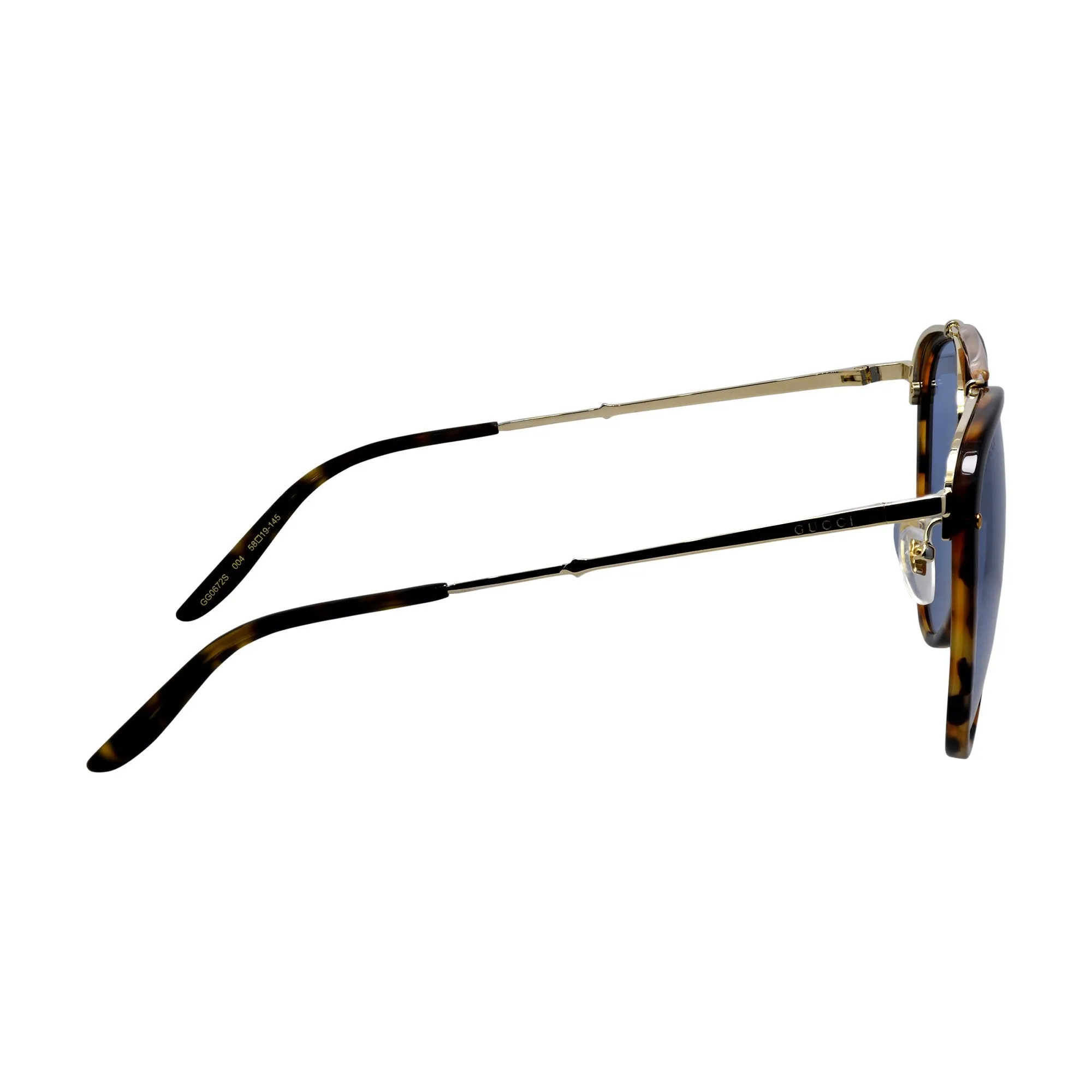 Gucci Unisex Havana Sunglasses GG_0672S_004
