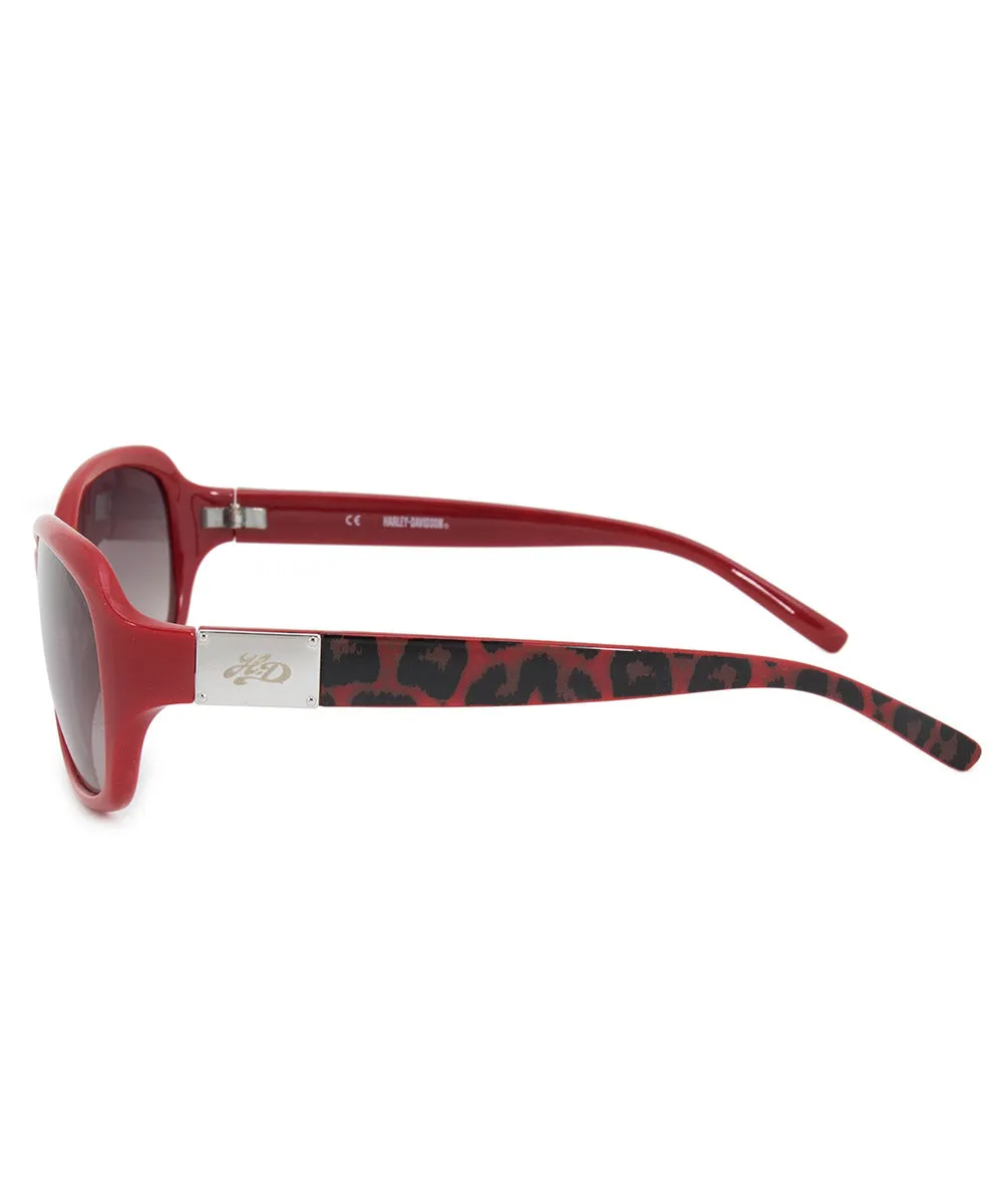 Harley Davidson Oval Sunglasses HDS5021 RD 35 58