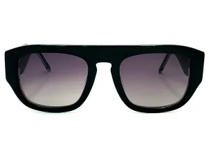 KAZOKU LUNETTES OFFBEAT SQUARE AVIATOR SUNGLASSES