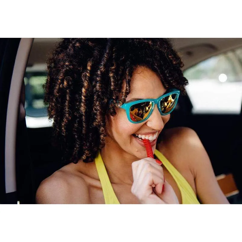 Knockaround Premiums Sunglasses - Pool Blue/Sunset