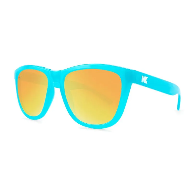 Knockaround Premiums Sunglasses - Pool Blue/Sunset