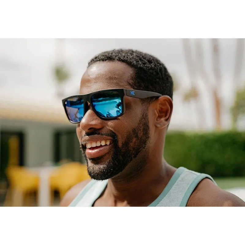 Knockaround Torrey Pines Sunglasses - Black & Blue