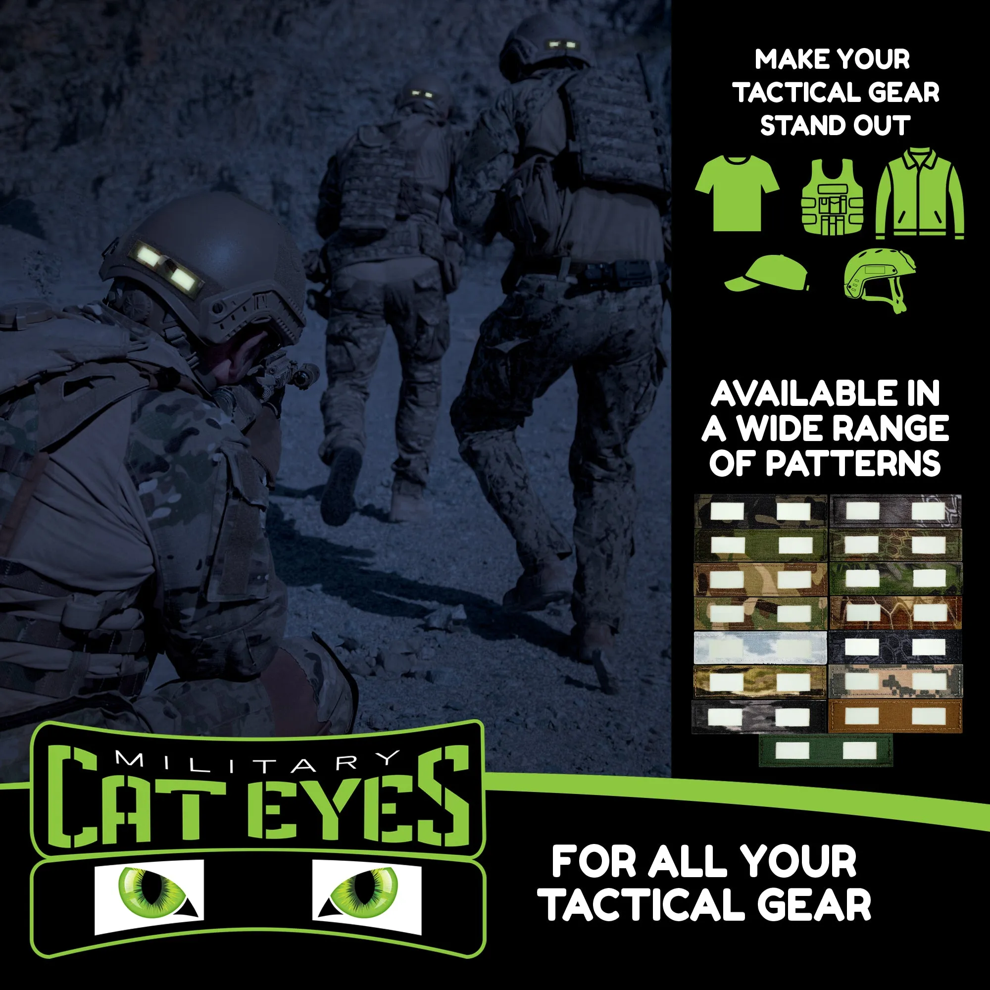 Kryptek Altitude Military Helmet Cat Eye Band