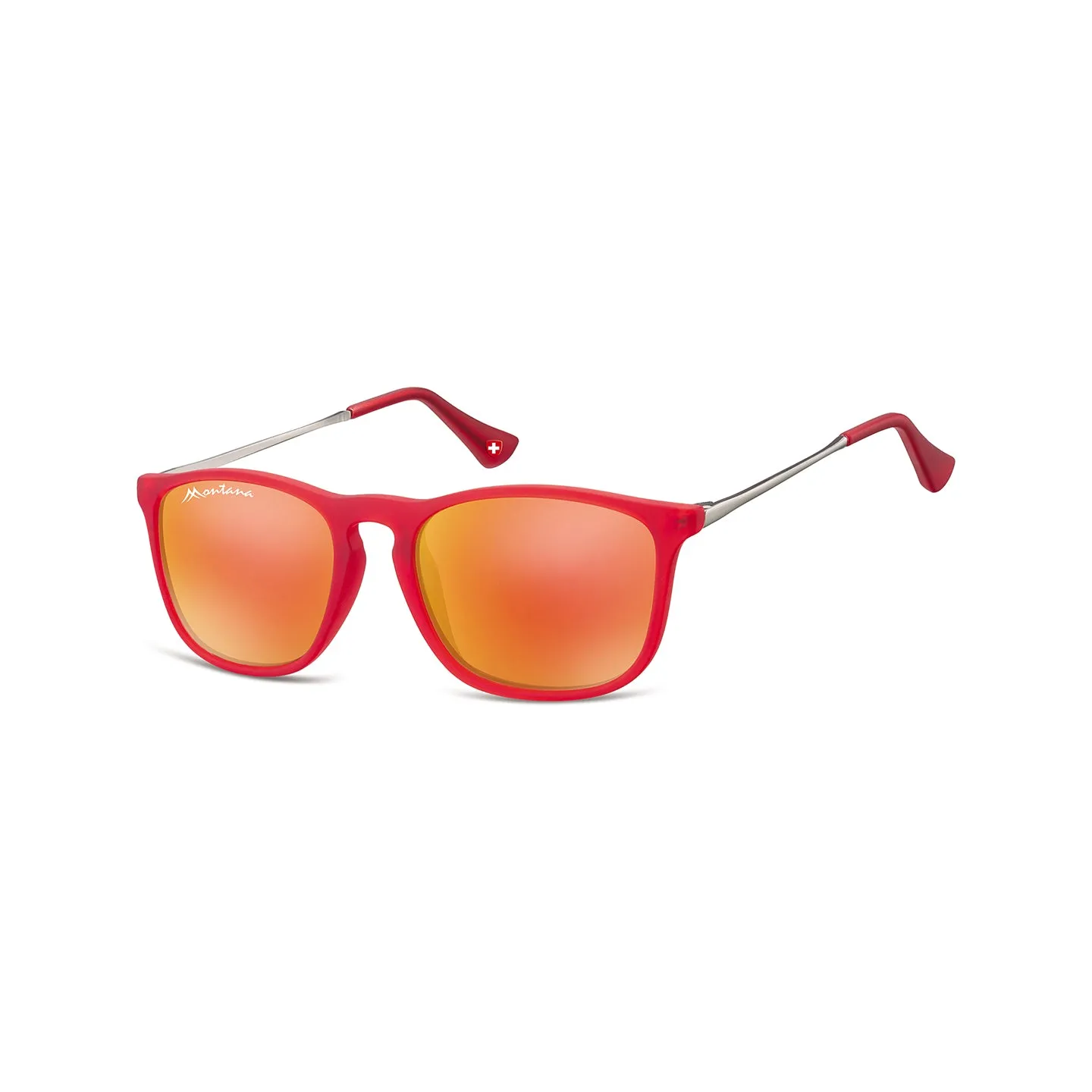 Montana Kids Revo lenses - Rubbertouch - Red - Revo Red