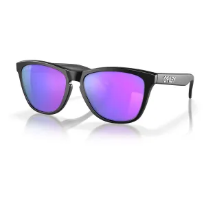 Oakley Frogskins Sunglasses - Matte Black/Prizm Violet