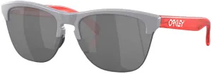 Oakley Sunglasses Frogskins Lite Matte Fog Red Prizm Black