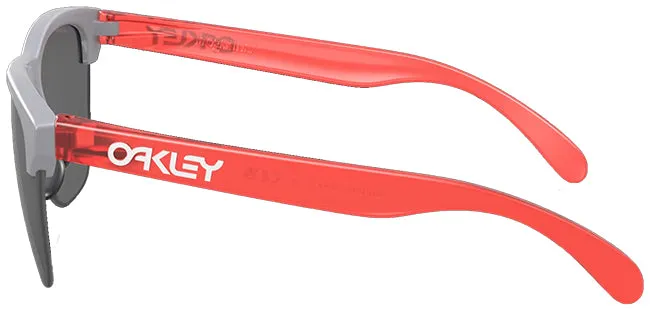 Oakley Sunglasses Frogskins Lite Matte Fog Red Prizm Black