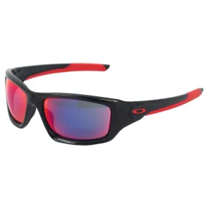 Oakley Valve Sunglasses - Polished Black Frame with Positive Red Iridium Lenses