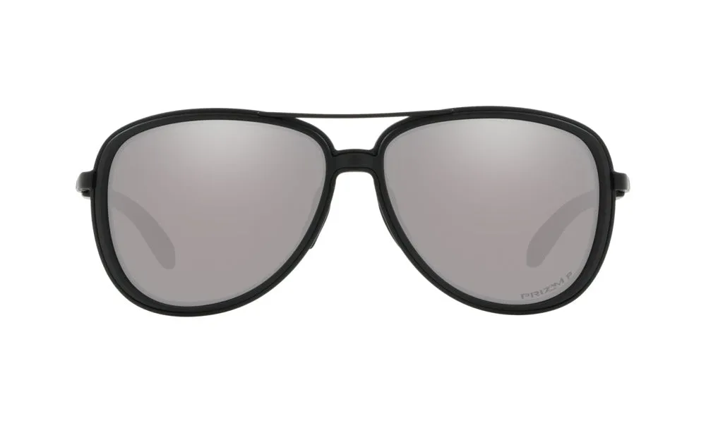 Oakley Womens Split Time Matte Black Frame - Prizm Black Lens - Polarized Sunglasses