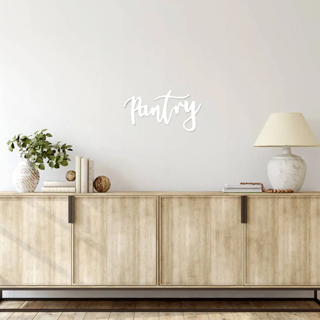 Pantry - Metal Wall Art