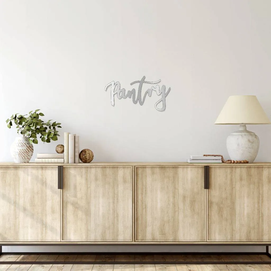 Pantry - Metal Wall Art