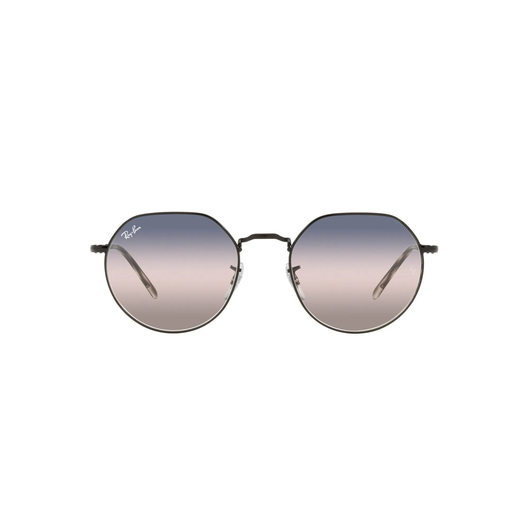 Ray Ban Black Sunglasses with Pink Gradient Lenses-RB_3565_002/GE