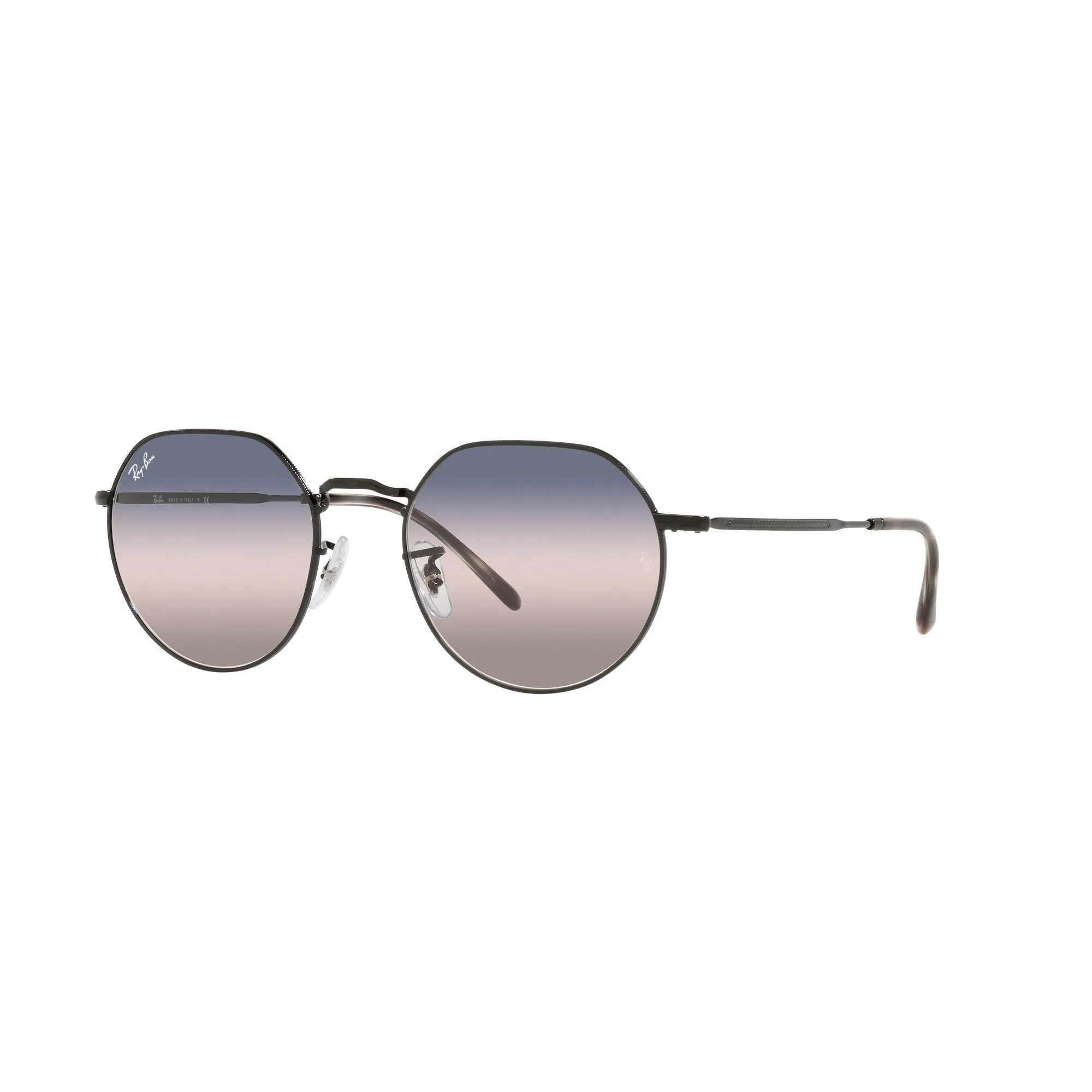 Ray Ban Black Sunglasses with Pink Gradient Lenses-RB_3565_002/GE