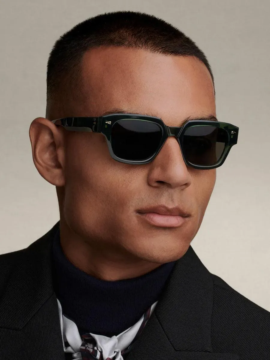 Rivoli Dark Green sunglasses