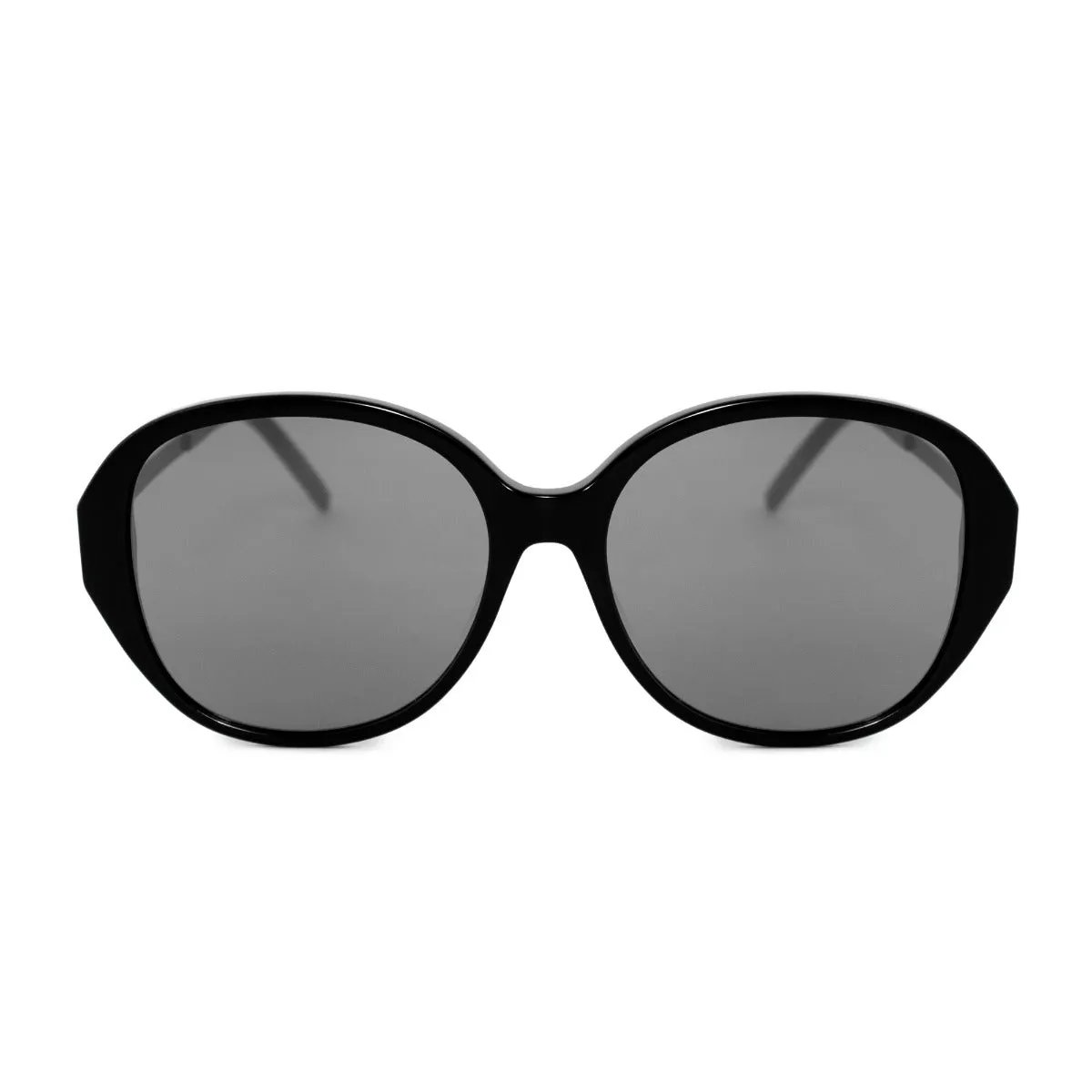 Saint Laurent Oval Sunglasses SLM48S BK 003 57