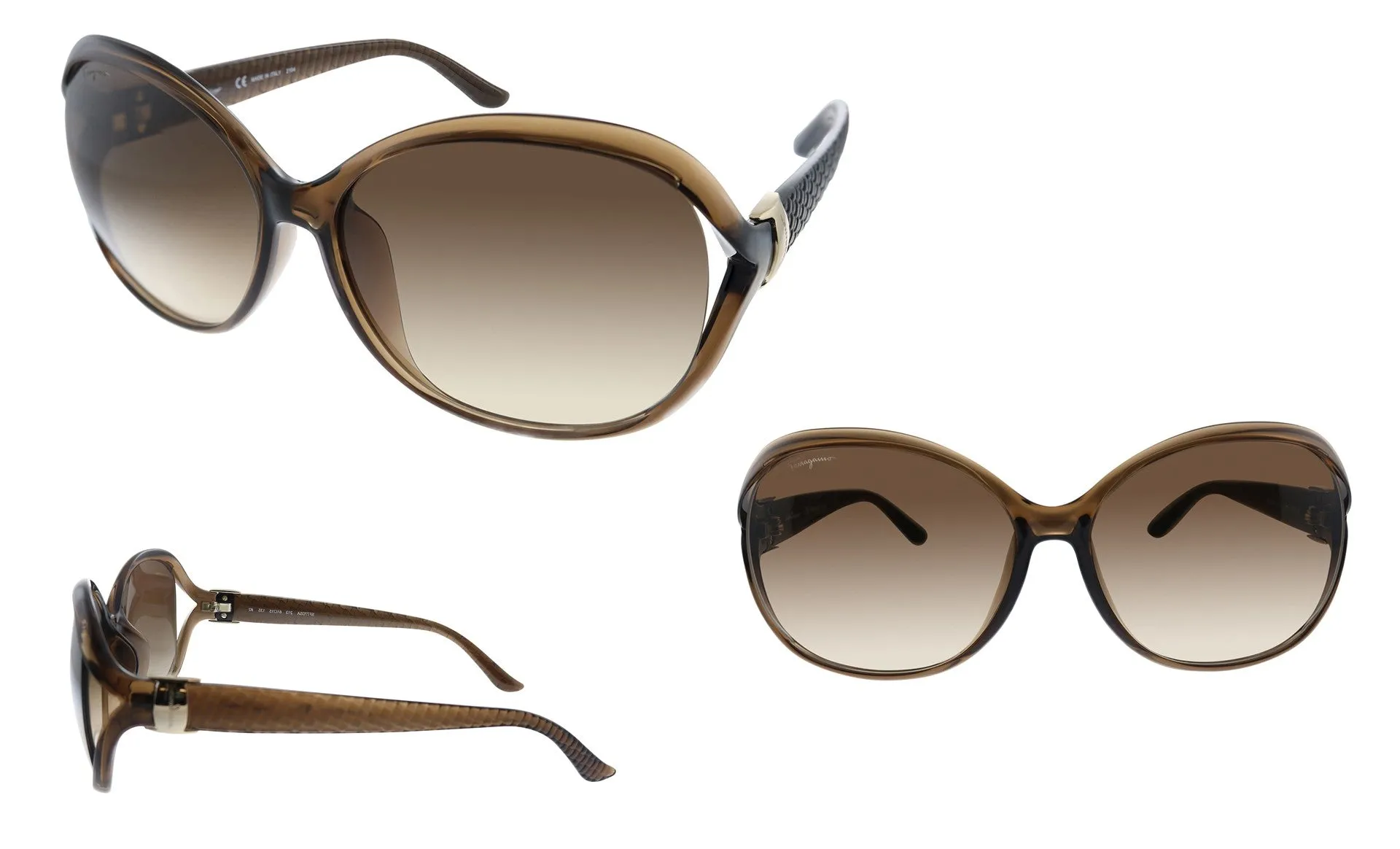 Salvatore Ferragamo Women Brown Sunglasses SF_770SA_213_61mm