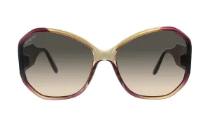 Salvatore Ferragamo Women Burgundy Sunglasses SF_942S_212_61mm