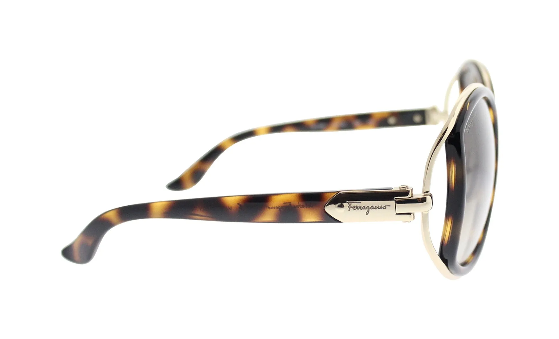 Salvatore Ferragamo Women Gold Sunglasses SF_719S_238_52mm