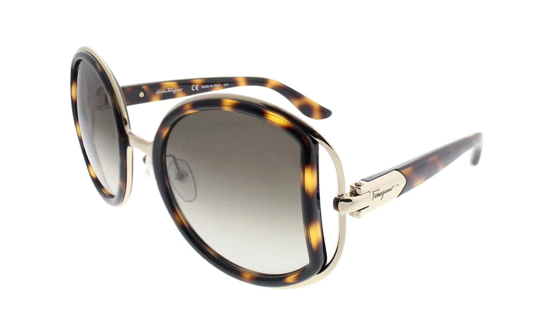 Salvatore Ferragamo Women Gold Sunglasses SF_719S_238_52mm