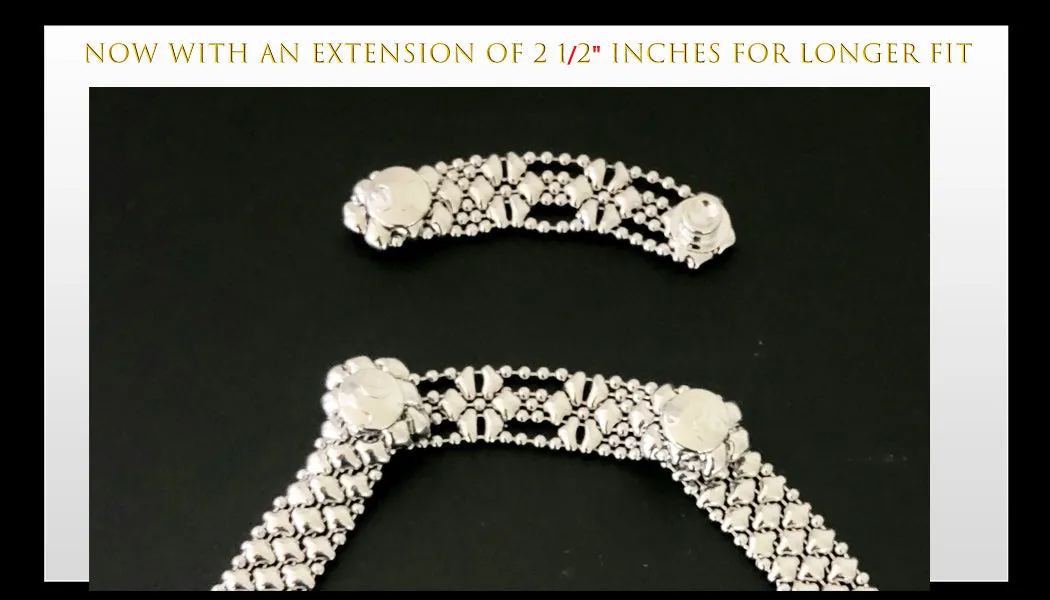 SG Liquid Metal Chainmail CMNeck1 Z – AS (antique silver finish) Necklace by Sergio Gutierrez