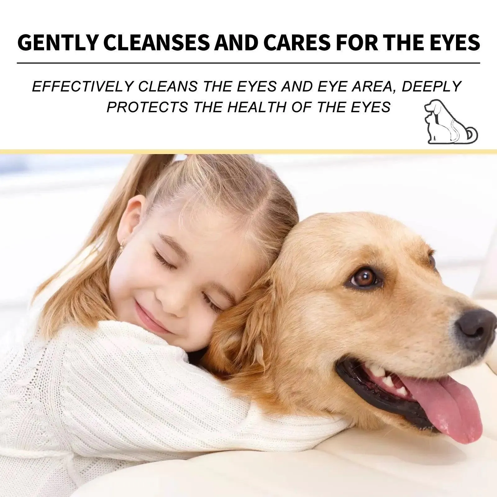 Tear Stain Remover Pet Eye Drops