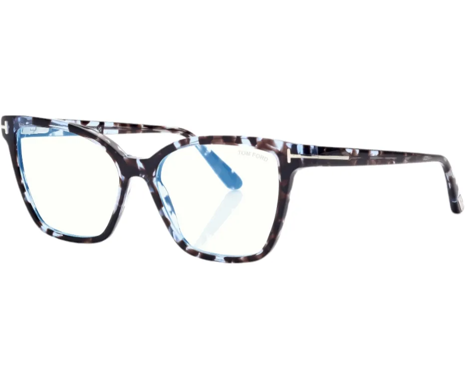 TOM FORD TF5812-B SQUARE CAT EYE OPTHALMIC GLASSES