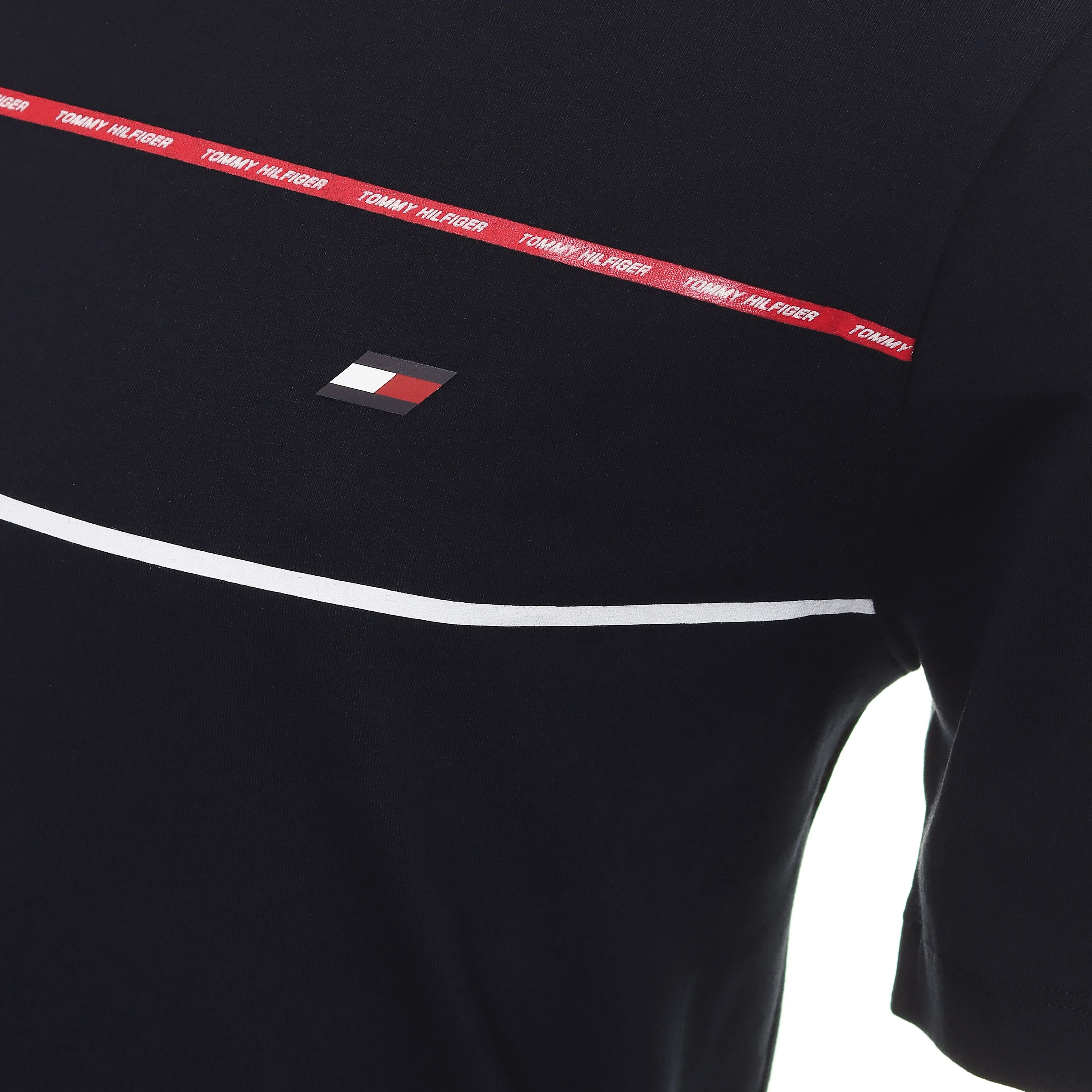 Tommy Sport Piping Graphic Tee